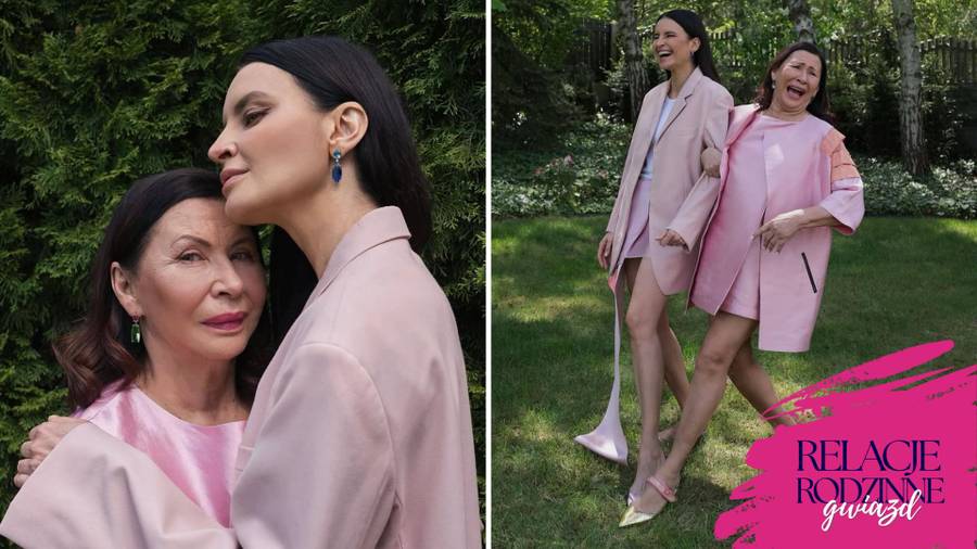 Joanna Horodyńska z mamą