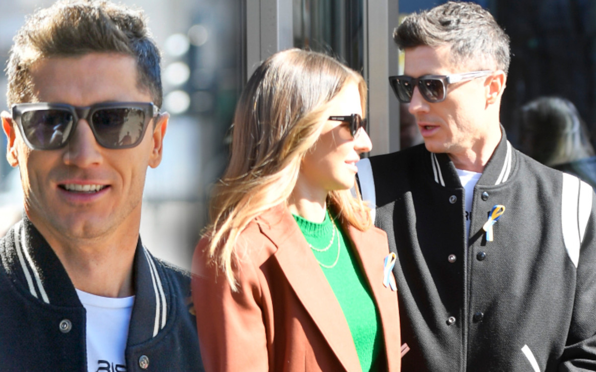 Lewandowscy pod studiem “DDTVN” z ochroniarzem i szoferem (ZDJĘCIA)