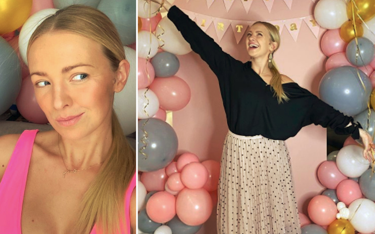 Barbara Kurdej-Szatan wyprawiła córce urodziny. Co za tort! “Aż szkoda kroić”