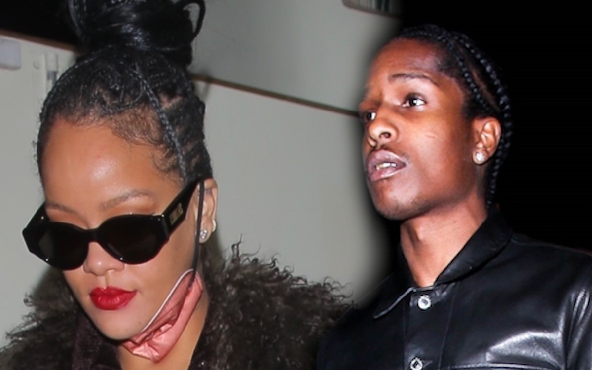 Rihanna na randce z A$AP Rocky. Ten płaszcz artystki jest HITEM (ZDJĘCIA)