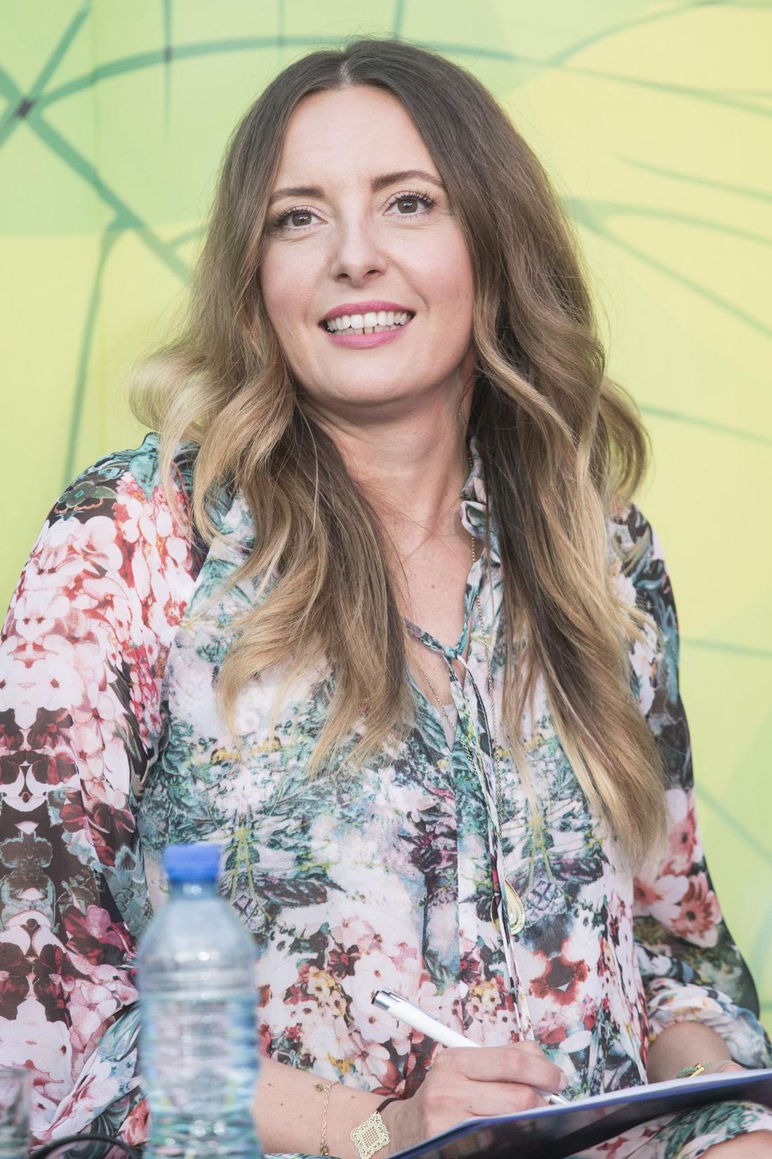 Monika Kuszyńska na ściance