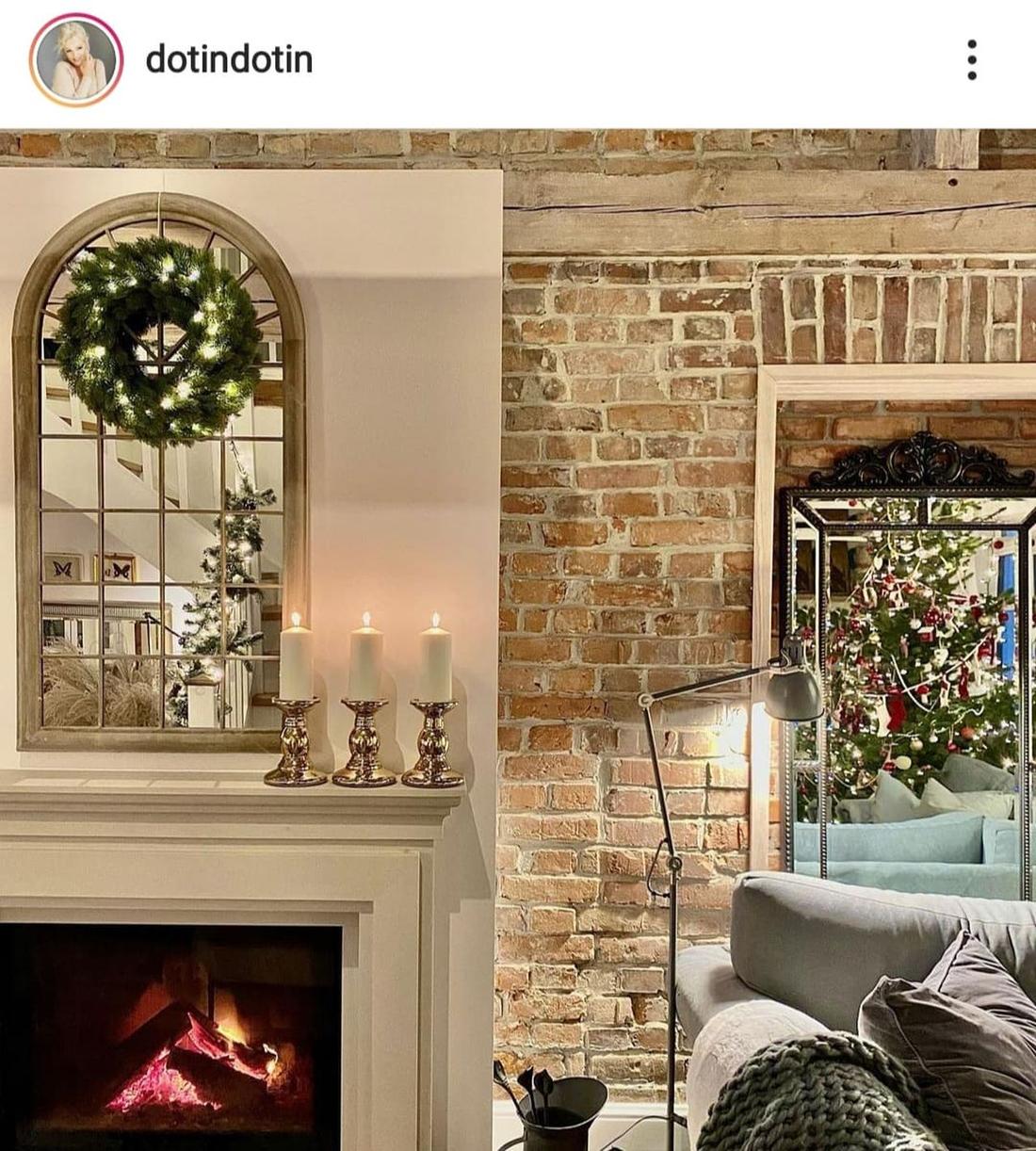 Dorota Szelągowska urządziła dom na święta