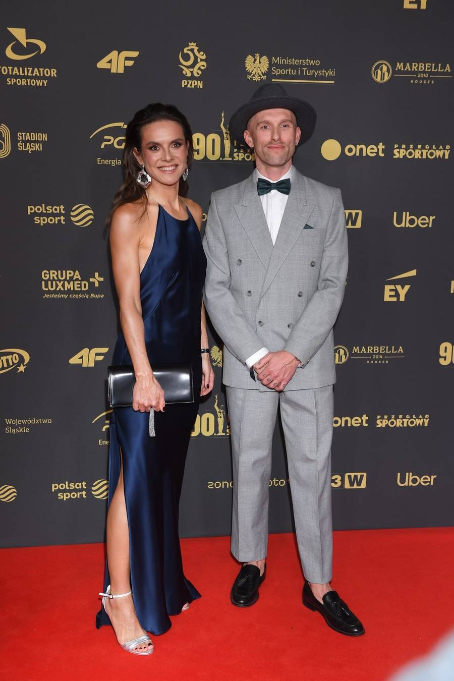 Oszałamiające kreacje na 90. Gali Mistrzów Sportu! Kurzopki, Mielewscy, Otylia Jędrzejczak z młodszym partnerem (FOTO)