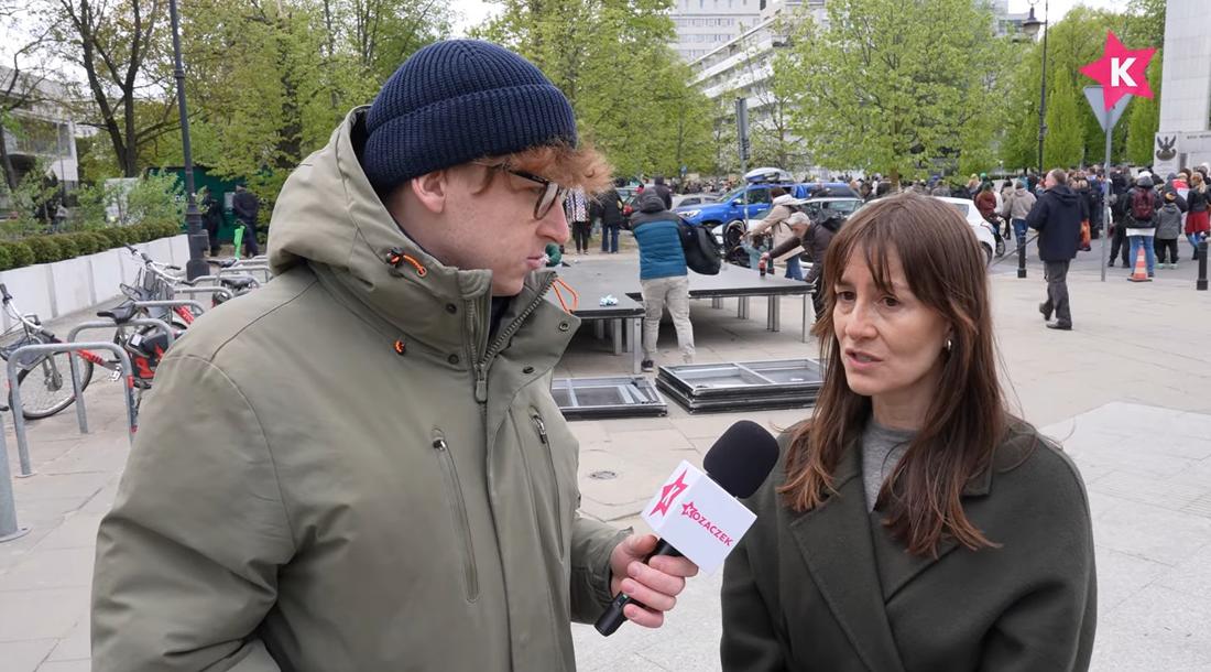 Maja Ostaszewska wspomina Łukasza Litewkę, fot. Kozaczek Exclusive