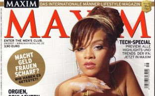 Rihanna w niemieckim Maximie