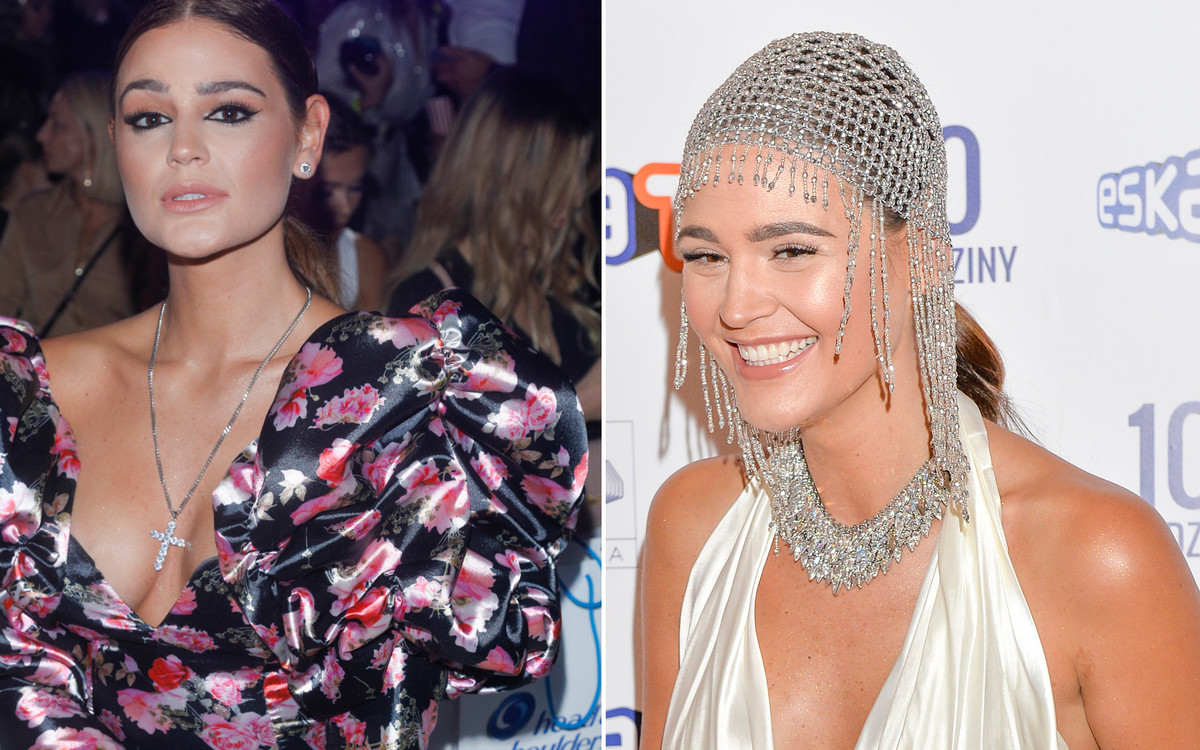 Honorata Skarbek wyszczupliła sobie talię i zagięła przestrzeń