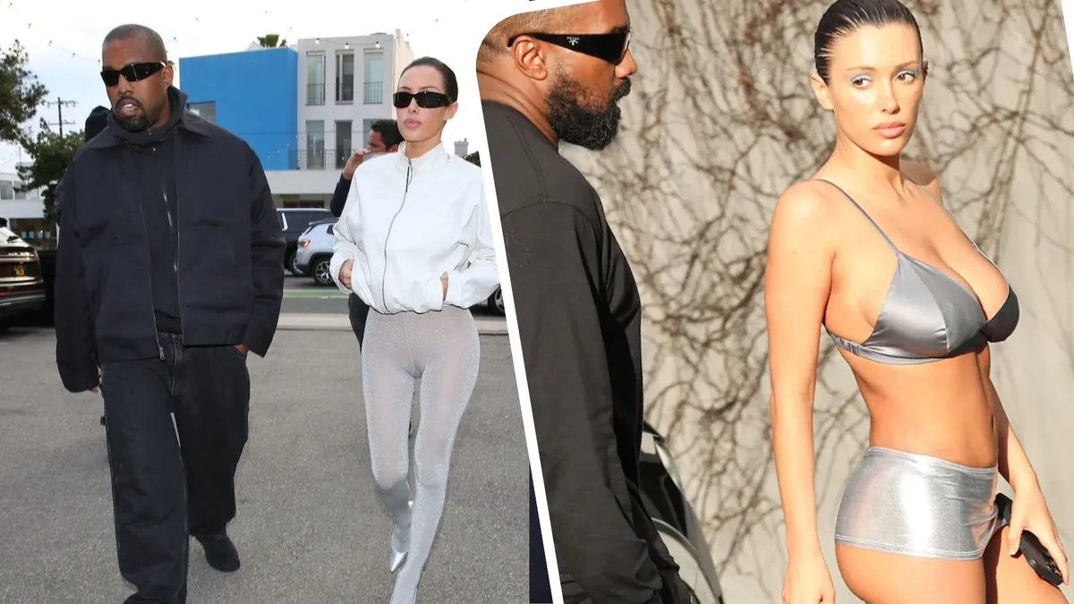 Bianca Censori i Kanye West razem w studiu muzycznym! Co TYM RAZEM założyła?!