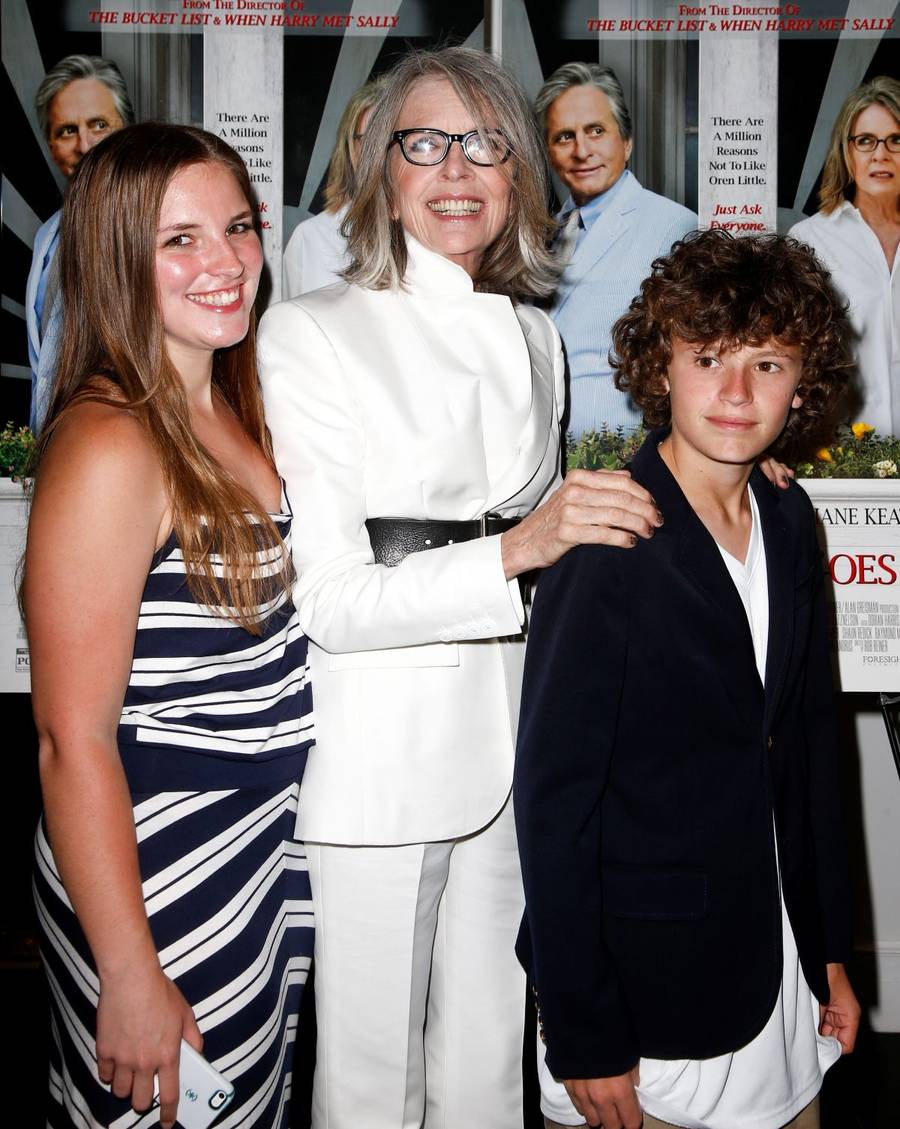 Diane Keaton mając 50 lat adoptowała dwójkę dzieci. Do końca życia była samotną matką z wyboru