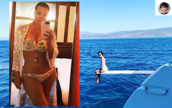 O krok od tragedii! Picie na jachcie mogło się źle skończyć dla Kris Jenner!