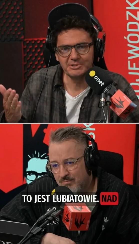 Anna Dymna w podcaście Kuby Wojewódzkiego, fot. Instagram