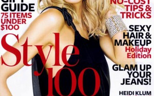 Heidi Klum na okładce magazynu In Style