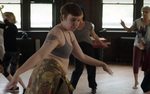 Tak Lena Dunham tańczy, gdy nikt nie patrzy? (VIDEO)