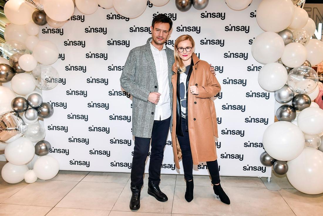 Mikołaj Krawczyk z żoną.