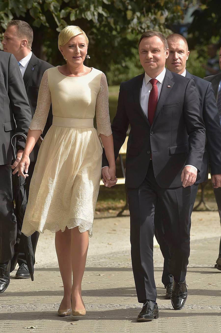 Andrzej Duda i Agata Duda na początku kadencji