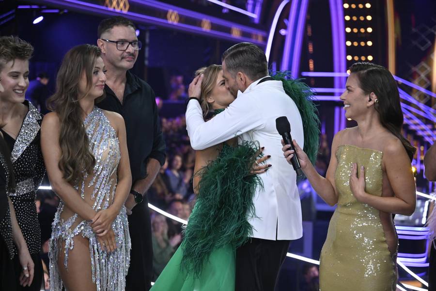 Agnieszka Kaczorowska, Marcin Rogacewicz, fot. Jacek Kurnikowski/AKPA.