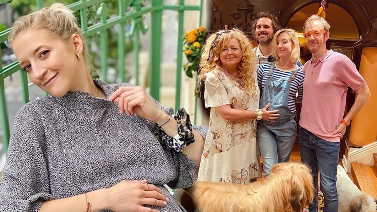 Lara Gessler po porodzie