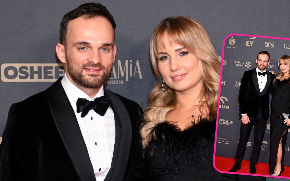 Żona Bartosza Zmarzlika eksponuje ciążowy brzuszek na Gali Mistrzów Sportu (ZDJĘCIA)