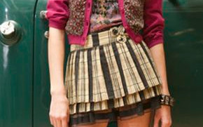 Młodsza siostra Kim Kardashian w roli modelki (FOTO)