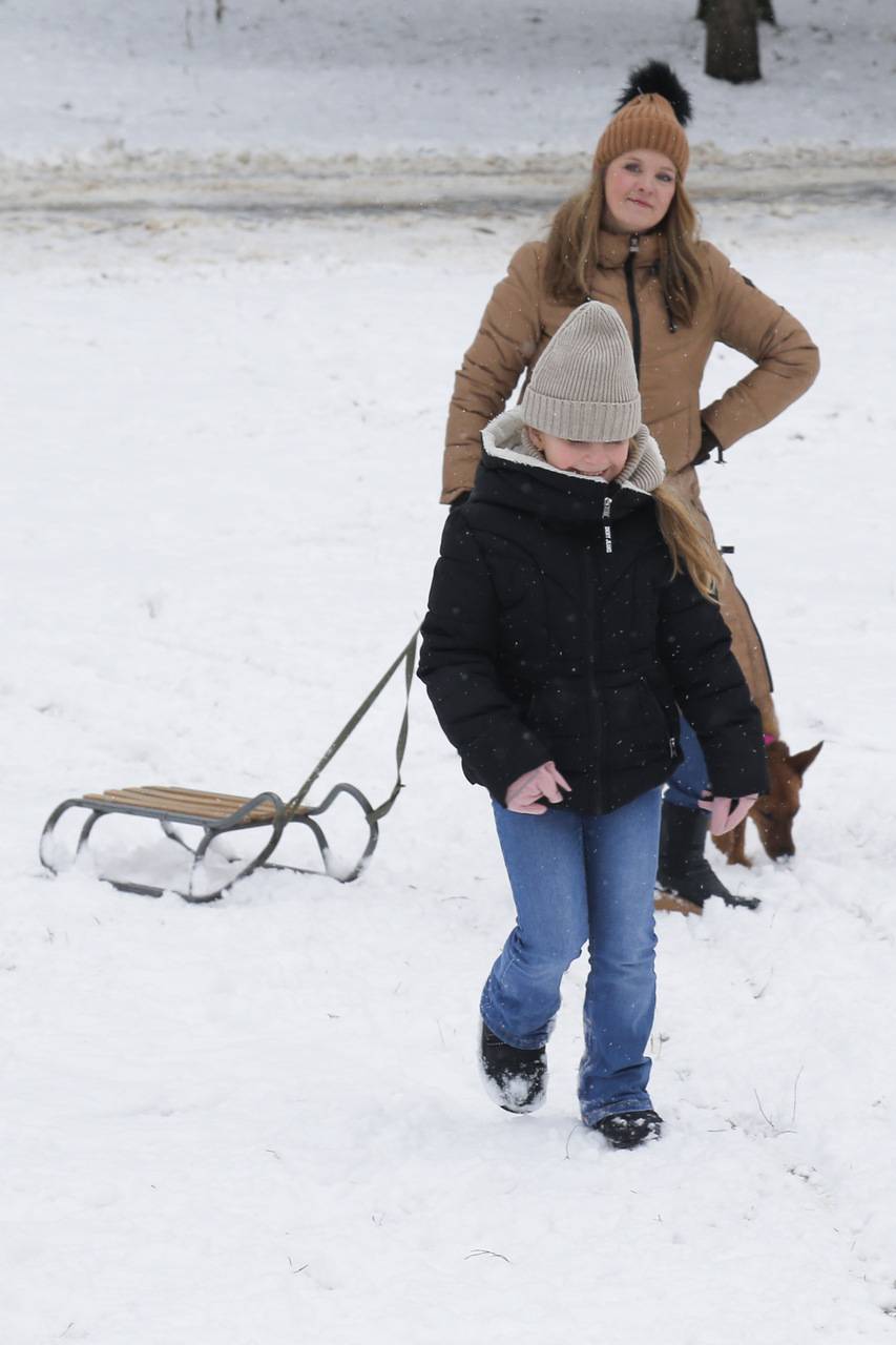 Anna Powierza z córką, fot. AKPA.