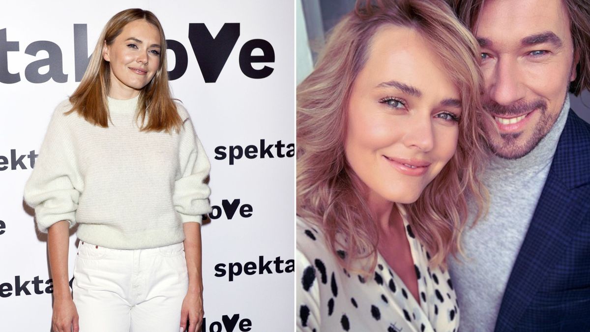 Magdalena Lamparska z mężem, fot. AKPA / Instagram