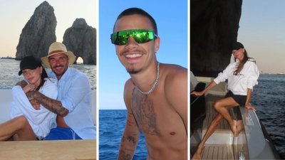 Tak wyglądają wakacje Beckhamów! Pokazali urocze zdjęcia