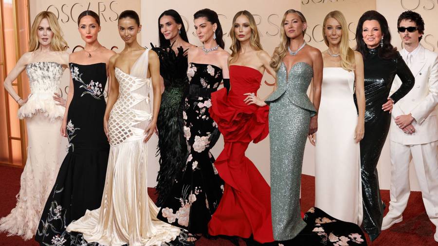 Oscary 2026 - kreacje gwiazd, fot.: FORUM