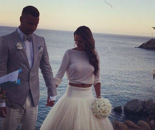 Ślub Sary Mannei i Artura Boruca