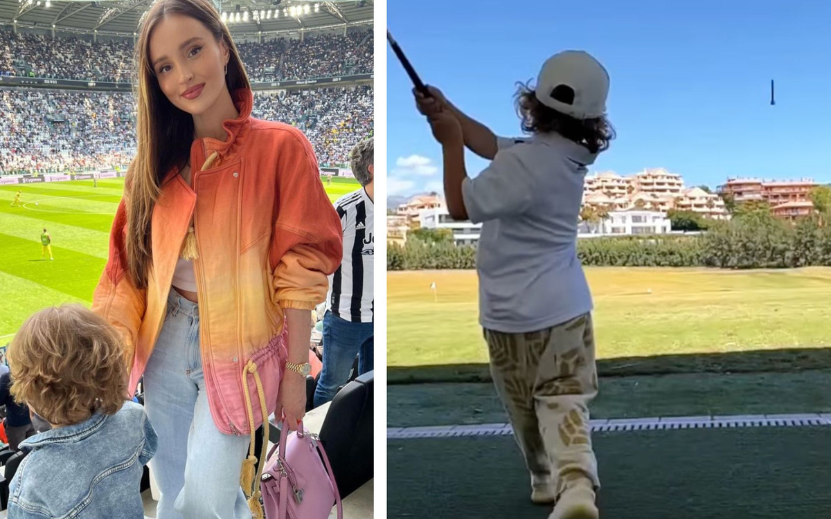 Liam Szczęsny jaki zdolniacha! 4-latek potrafi już grać w golfa (WIDEO)