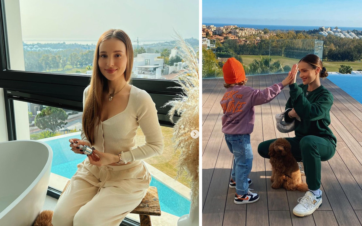 Marina pokazała swój elegancki SALON. W środku ma DRZEWO!