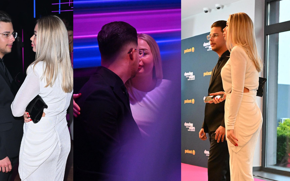 Allan Enso z nową dziewczyną na widowni “TzG”. Nie szczędzili sobie czułości