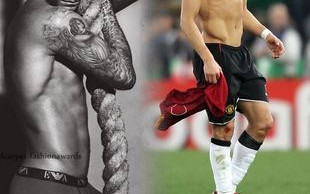 Cristiano Ronaldo wykopał Davida Beckhama