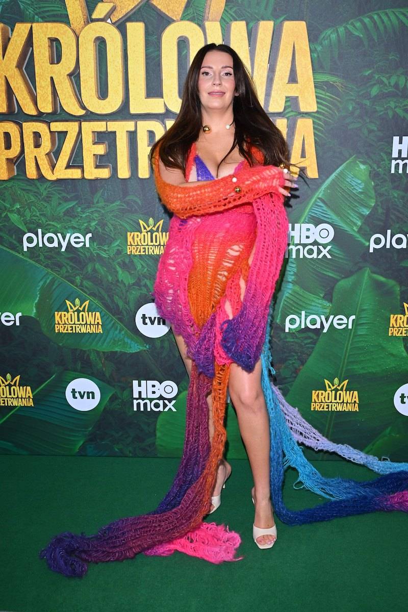 Dominika Serowska na premierze "Królowej przetrwania"/ KAPiF