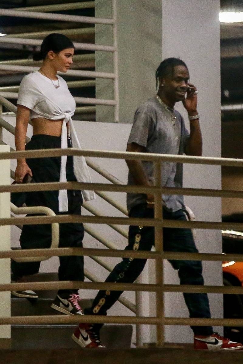 Kylie Jenner i Travis Scott na zakupach
