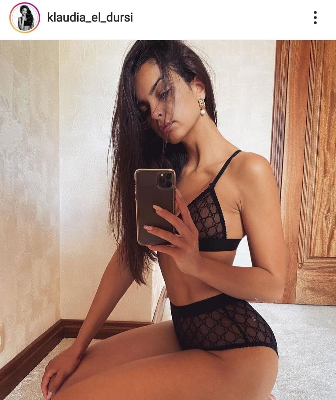 Klaudia El Dursi w bieliźnie