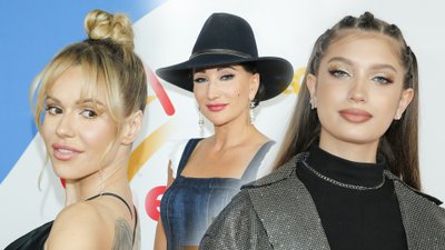 Gwiazdy na Konferencji Sopot 2022 Polsat SuperHit Festiwal: Steczkowska w ramionach Dody, Halejcio chwali się opalenizną, Zawadzka cała w bieli