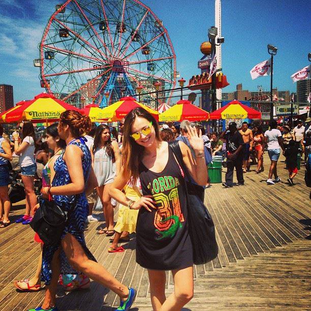 Amerykańskie wakacje Mariny Łuczenko