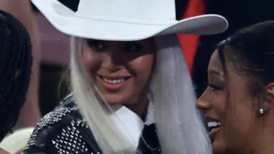 Beyoncé w kowbojskiej stylizacji wspiera swojego przystojnego siostrzeńca Juleza