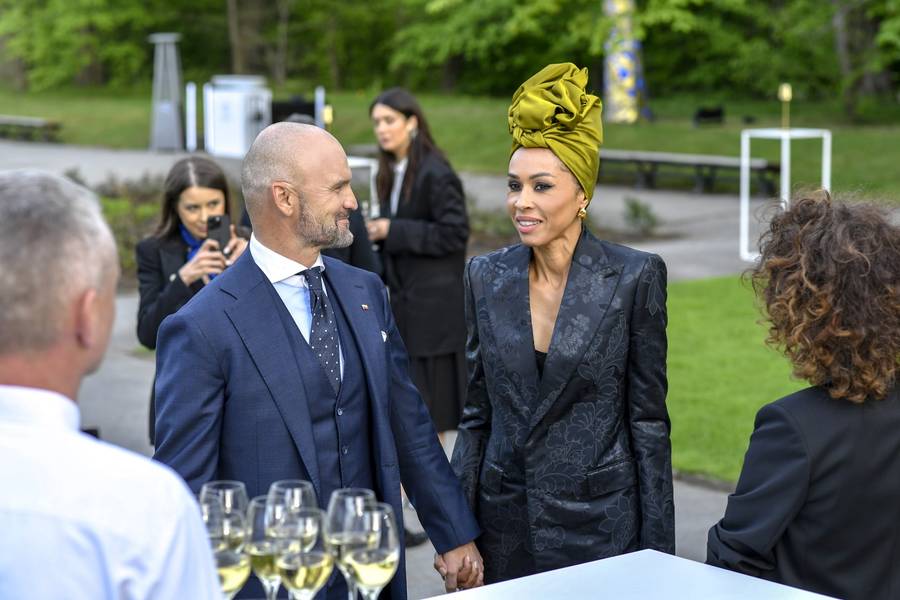 Omenaa Mensah i Rafał Brzoska brylują na TOP CHARITY Art 2025! Promienieją miłością jak z bajki (FOTO)