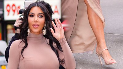 Kim Kardashian w spódnicy, która będzie HITEM tego lata (ZDJĘCIA)