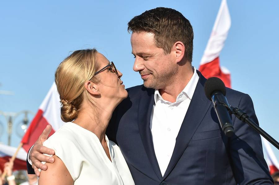 Małgorzata i Rafał Trzaskowscy w Gdyni