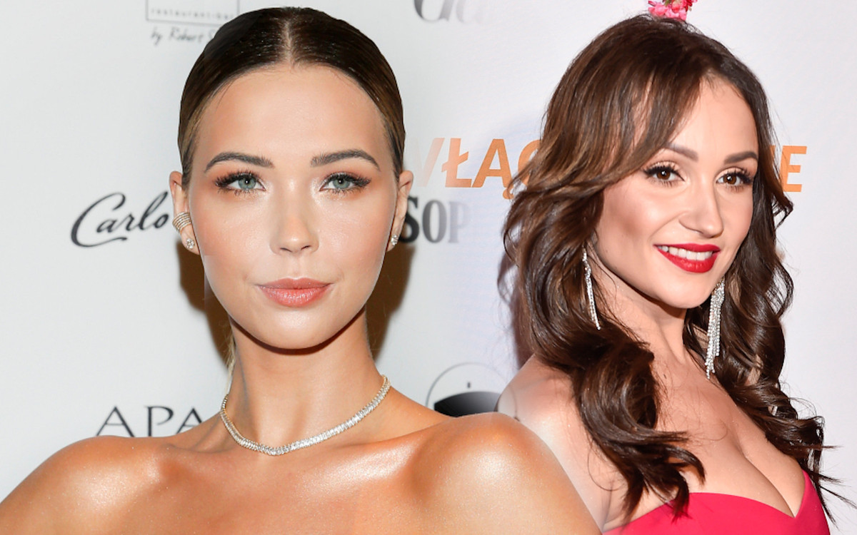 Sandra Kubicka i Sylwia Madeńska w podobnych sukienkach. Która nosi to lepiej?
