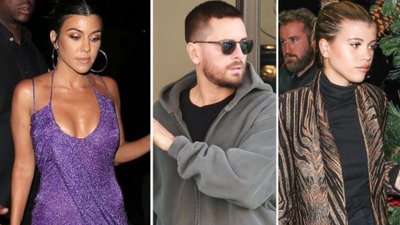 Porażka! Kourtney Kardashian świętowała swoje urodziny ze… Scottem i Sofią