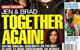 Potajemna schadzka Pitta i Aniston