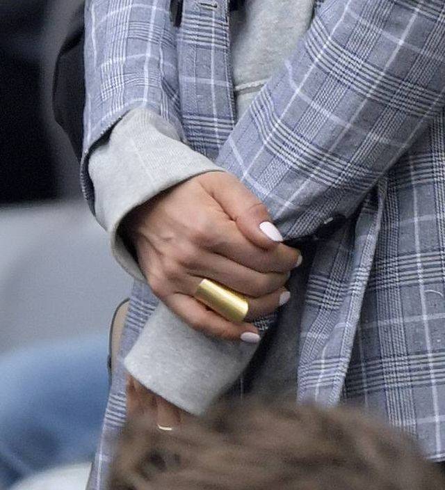 Anna Lewandowska kibicuje mężowi podczas meczu