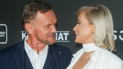 Cezary Pazura z żoną na zdjęciu sprzed 13 lat. Edyta bardzo się zmieniła