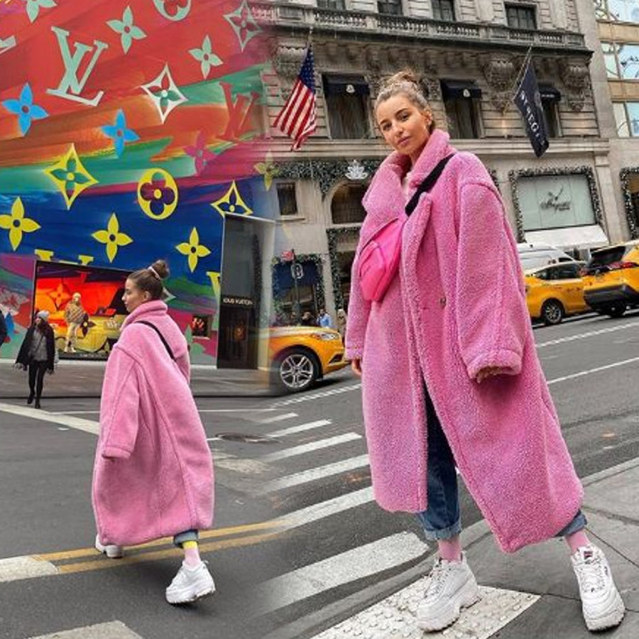 Wygrywa różowe futro - jest mega