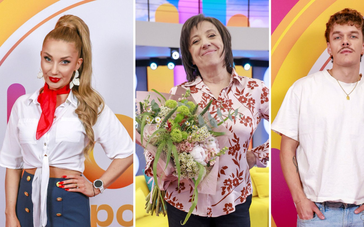 Słoneczny poranek w „Halo Tu Polsat”! Ronnie Ferrari z mamą, Cleo, Hanna Śleszyńska i inni… (FOTO)