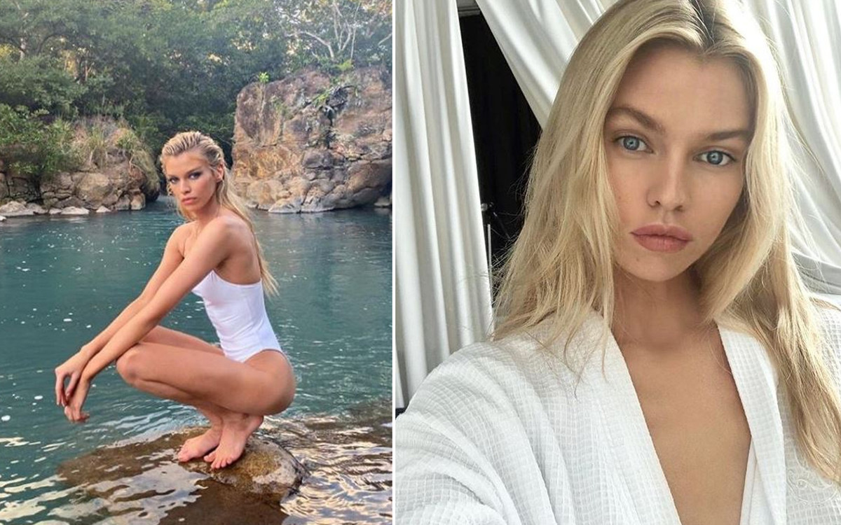 Była dziewczyna Miley Cyrus – Stella Maxwell pochwaliła się wyćwiczonymi mięśniami brzucha (FOTO)
