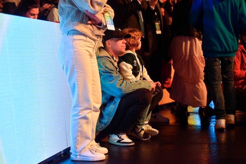 Marina Łuczenko na festiwalu w Opolu. Szczęsny pojawił się z Liamem za kulisami. Widok przeuroczy!