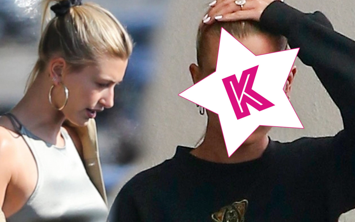 Hailey Bieber z krostami na twarzy. Zasłania czoło przed paparazzi (ZDJĘCIA)